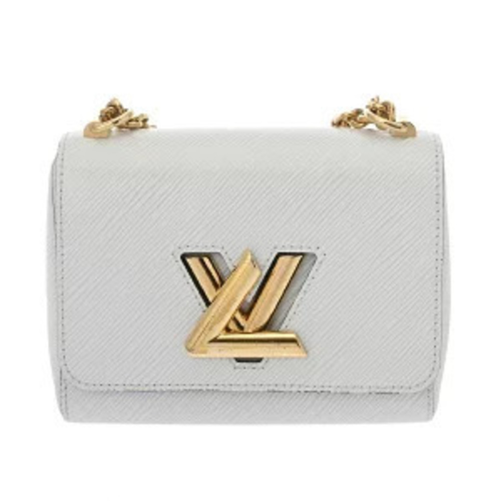 Louis Vuitton Epi Twist Blanc White Leather Shoulder Bag